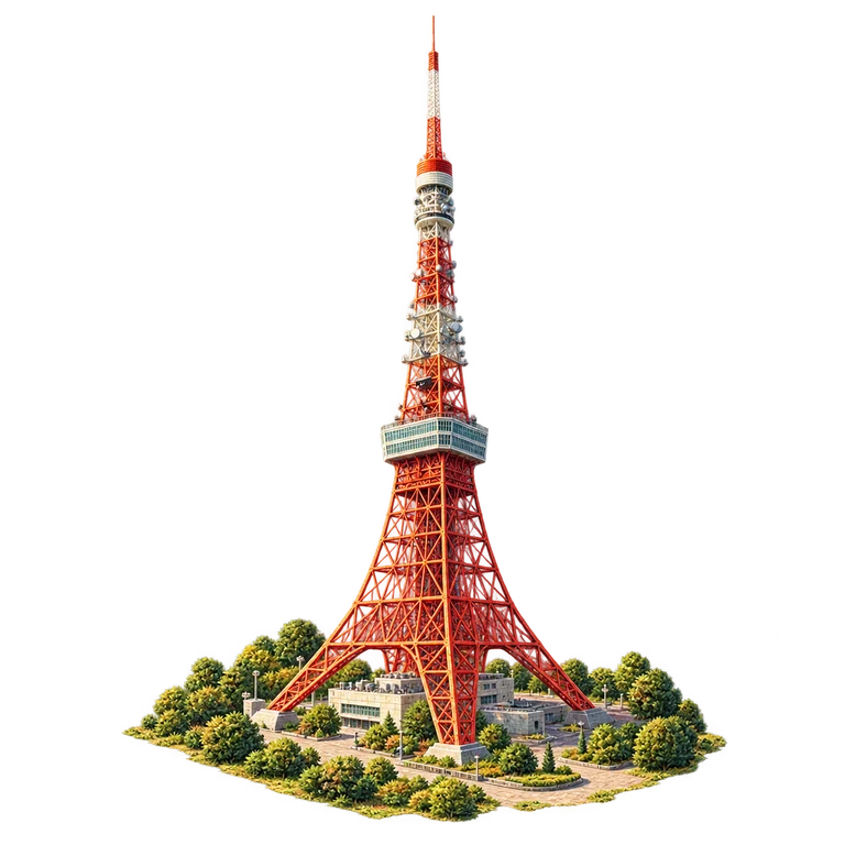 Illustration of Tokyo Tower