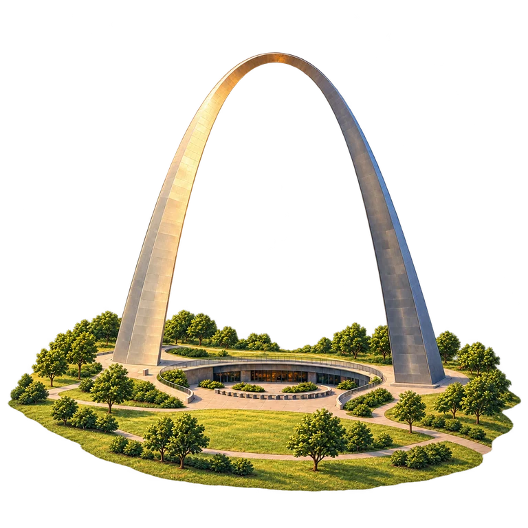 Illustration of Gateway Arch