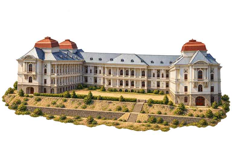 Illustration of Darul Aman Palace