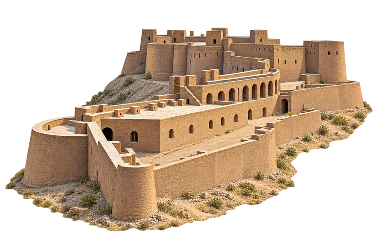 Illustration of Herat Citadel