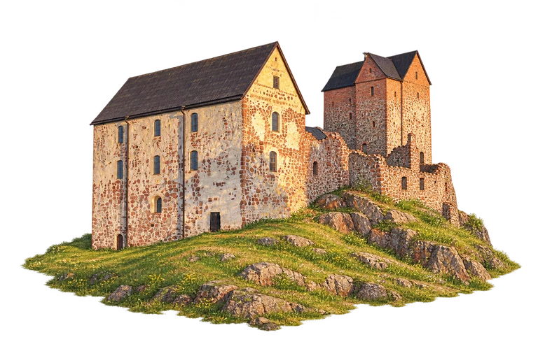 Illustration of Kastelholm Castle