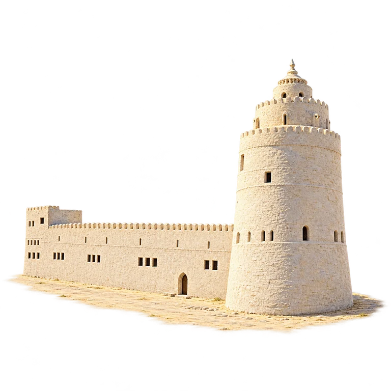 Illustration of Qasr Al Hosn’s Watchtower