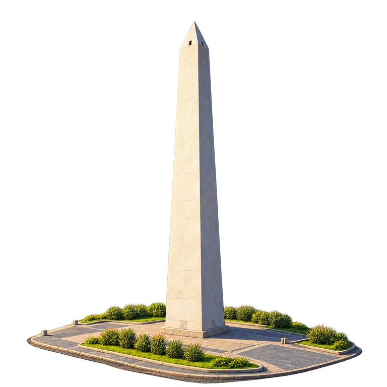 Illustration of Obelisco, Buenos Aires
