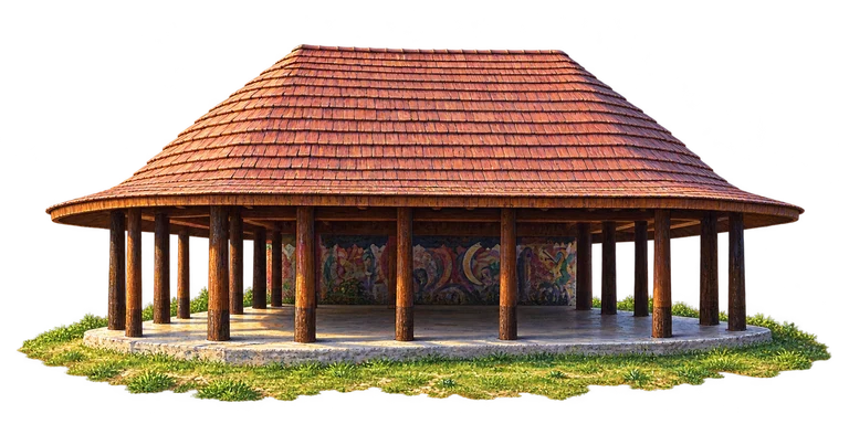 Illustration of Jean P. Haydon Museum — Front Fale