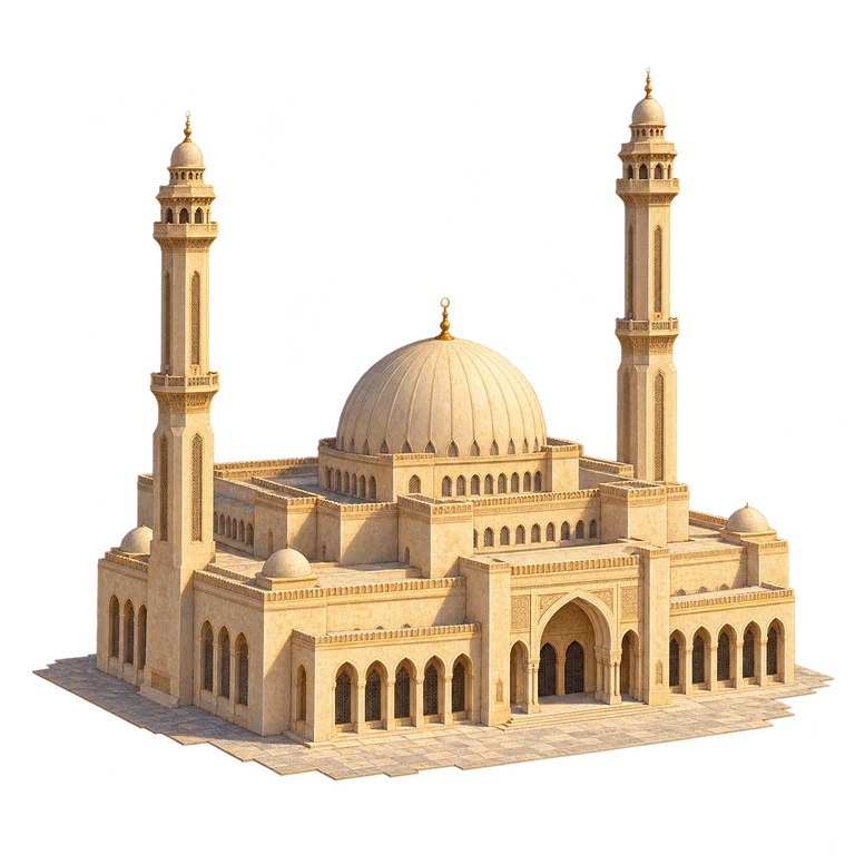Illustration of Al Fateh Mosque