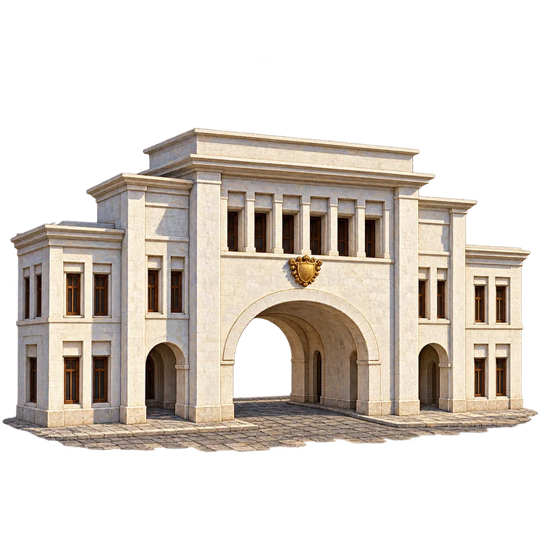 Illustration of Bab al Bahrain