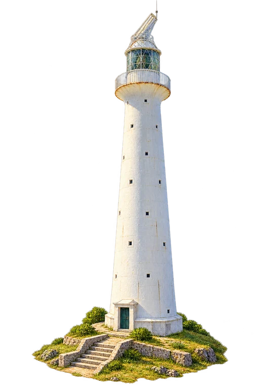 Illustration of Gibbs Hill Lighthouse