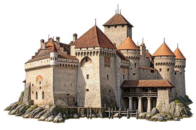 Illustration of Chillon Castle