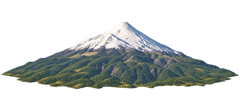 Illustration of Osorno Volcano