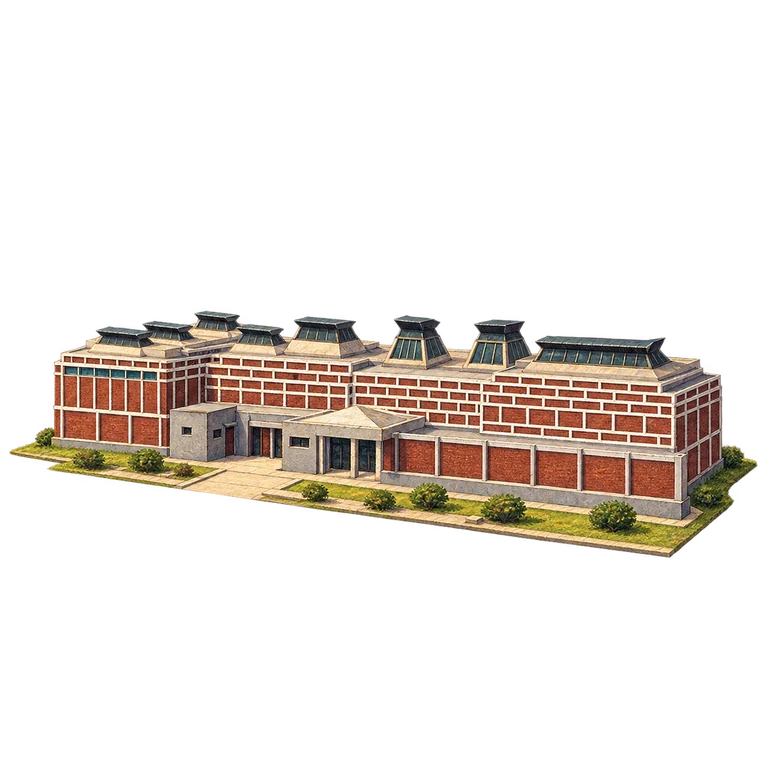 Illustration of Kinshasa’s National Museum