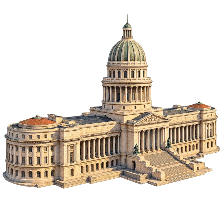 Illustration of Havana Capitolio