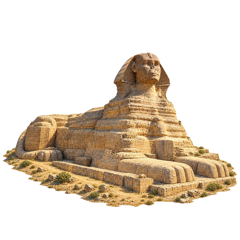 Illustration of Great Sphinx