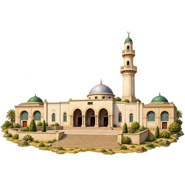 Illustration of Asmara’s Great Mosque