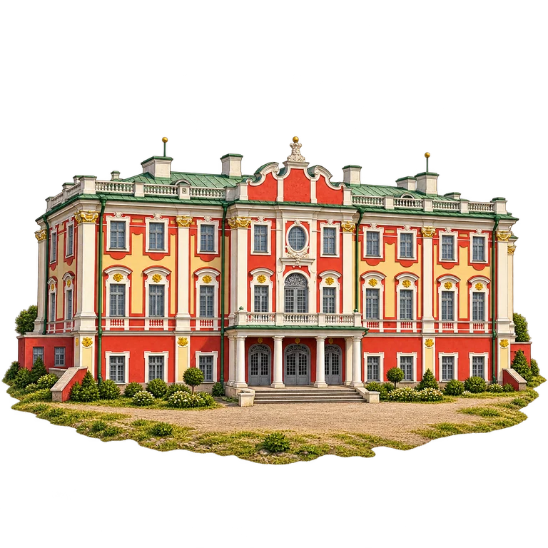 Illustration of Kadriorg Palace Main Block