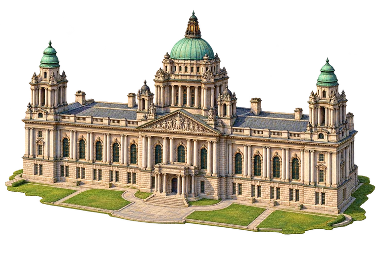 Illustration of Belfast City Hall