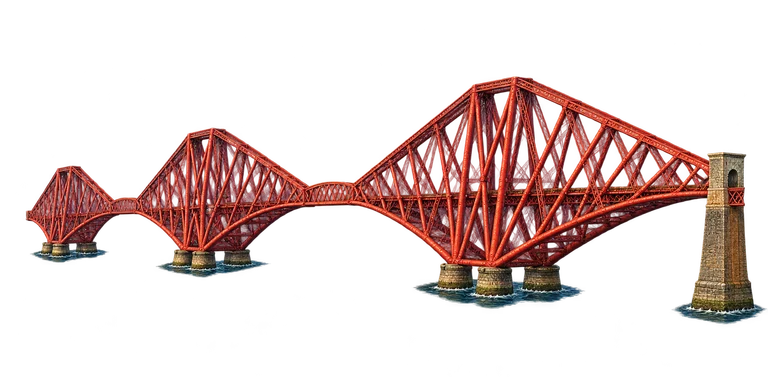 Illustration of Forth Bridge