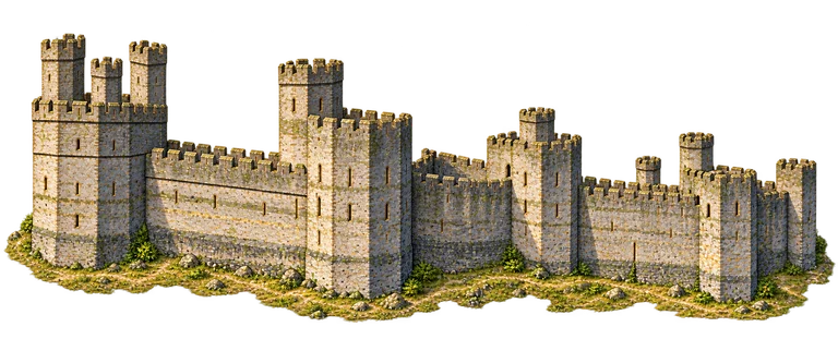 Illustration of Caernarfon Castle