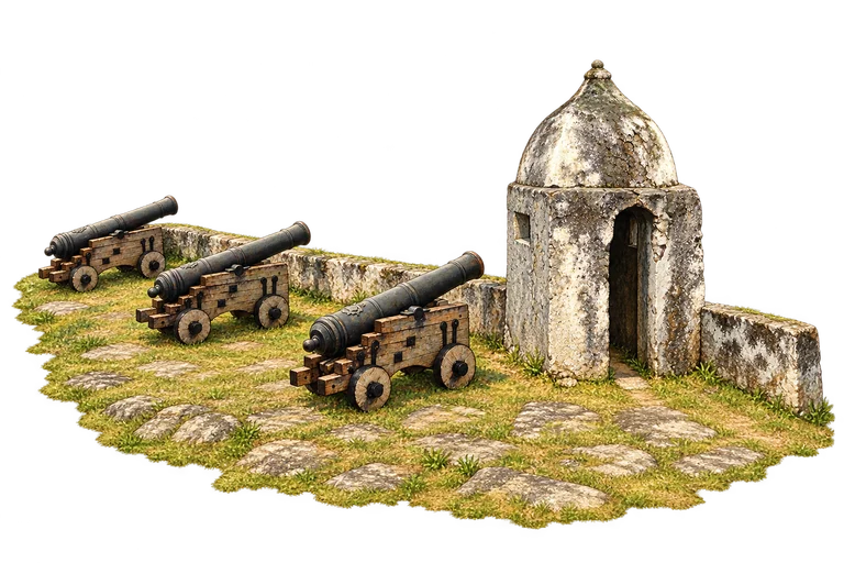 Illustration of Fort Nuestra Señora de la Soledad