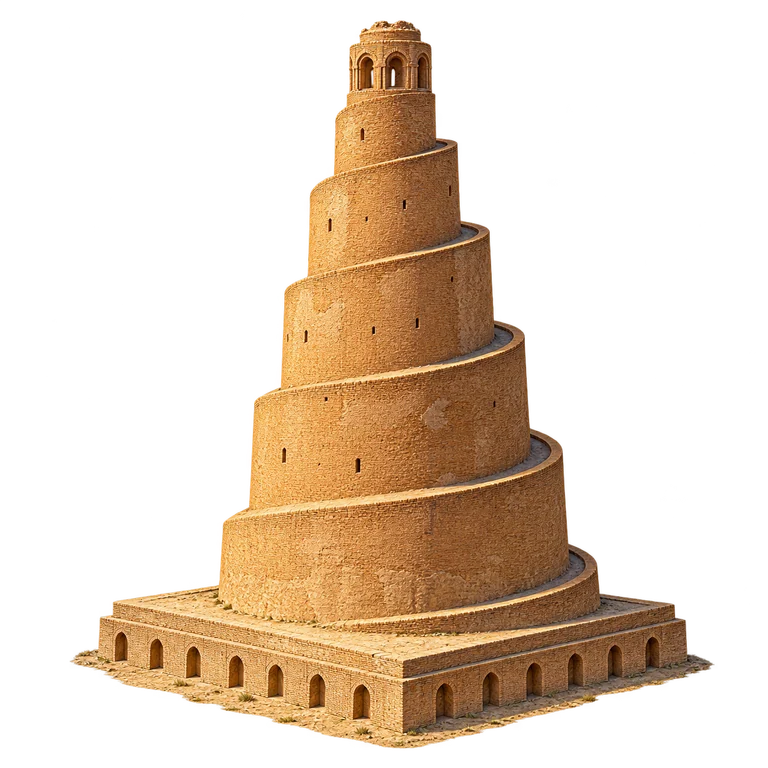 Illustration of The Malwiya Minaret