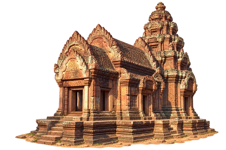 Illustration of Banteay Srei inner sanctuary
