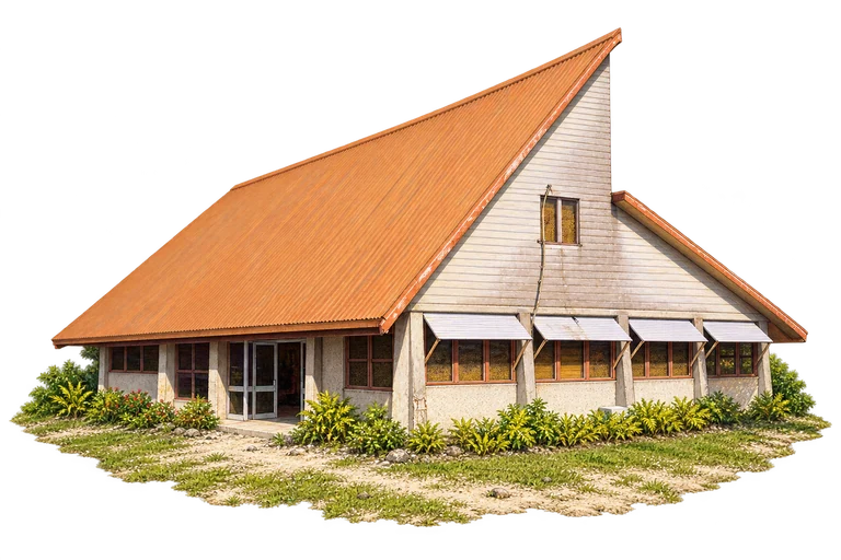Illustration of Te Umwanibong Museum
