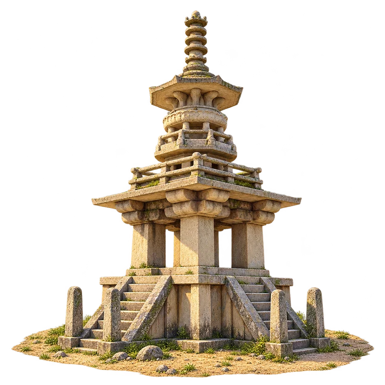 Illustration of Dabotap Pagoda