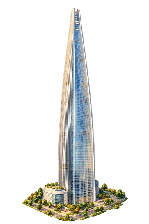 Illustration of Lotte World Tower