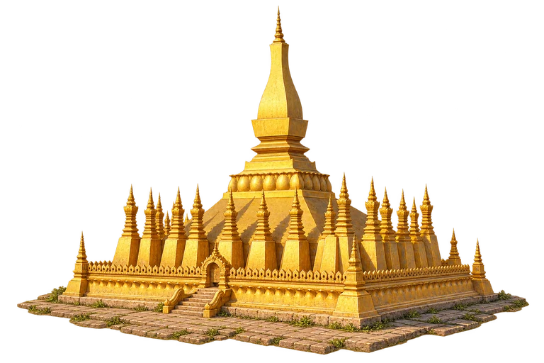 Illustration of Pha That Luang