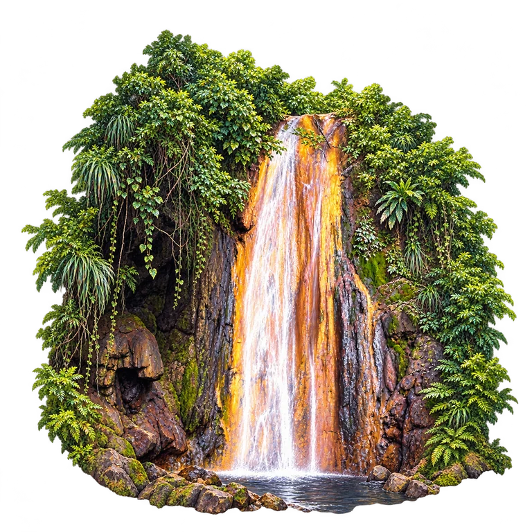 Illustration of Diamond Falls