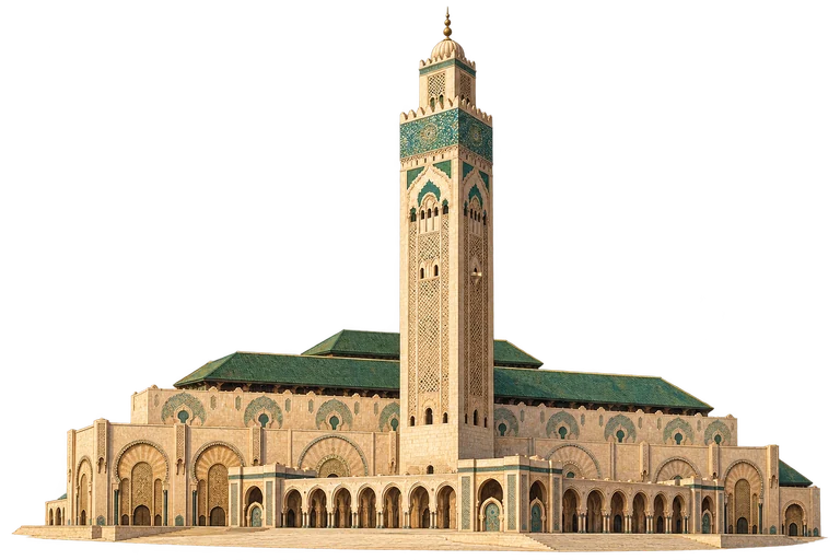 Illustration of Hassan II Mosque