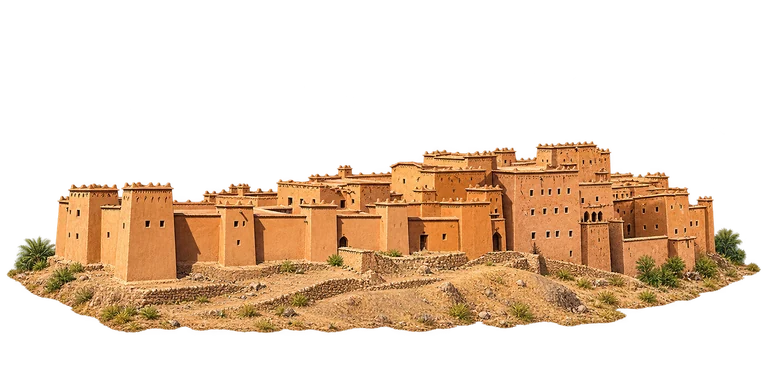Illustration of Kasbah Taourirt