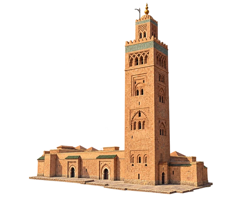 Illustration of Koutoubia’s Minaret