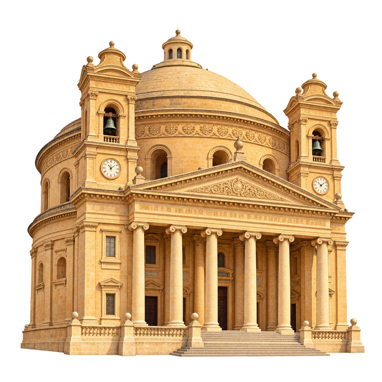 Illustration of Mosta Rotunda