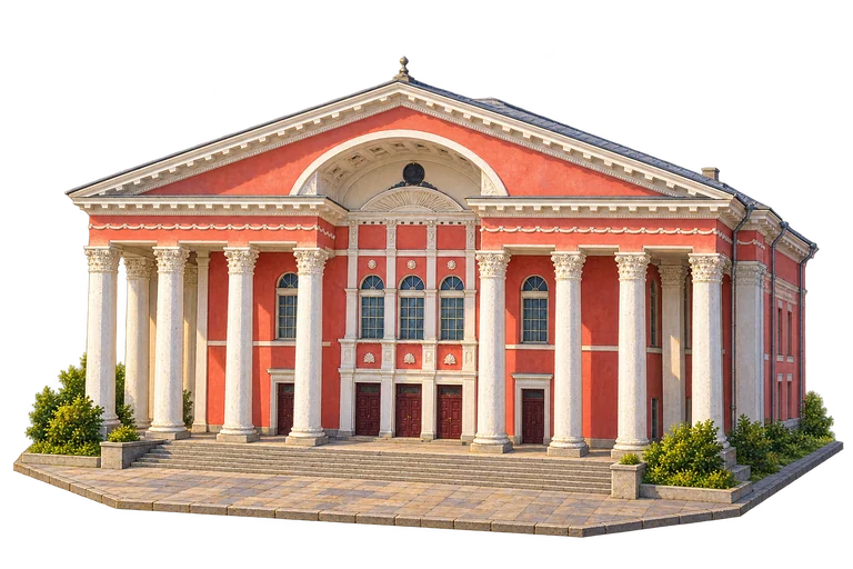 Illustration of State Academic Opera and Ballet Theatre