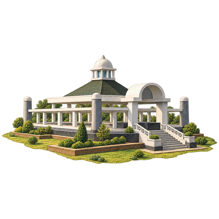 Illustration of Kamuzu Mausoleum