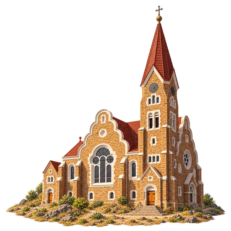 Illustration of Christuskirche, Windhoek