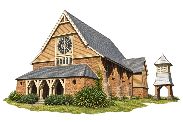 Illustration of St Barnabas Chapel