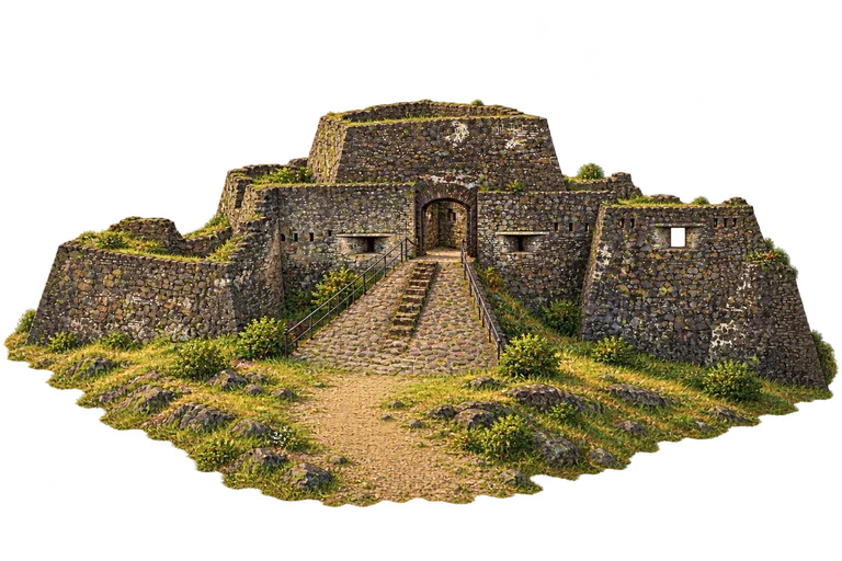 Illustration of El Castillo — Immaculate Conception Fortress