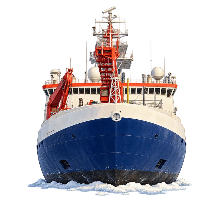 Illustration of Polarstern’s MOSAiC Drift — 2019