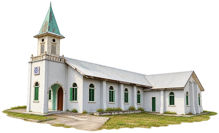 Illustration of Orro Congregational Church