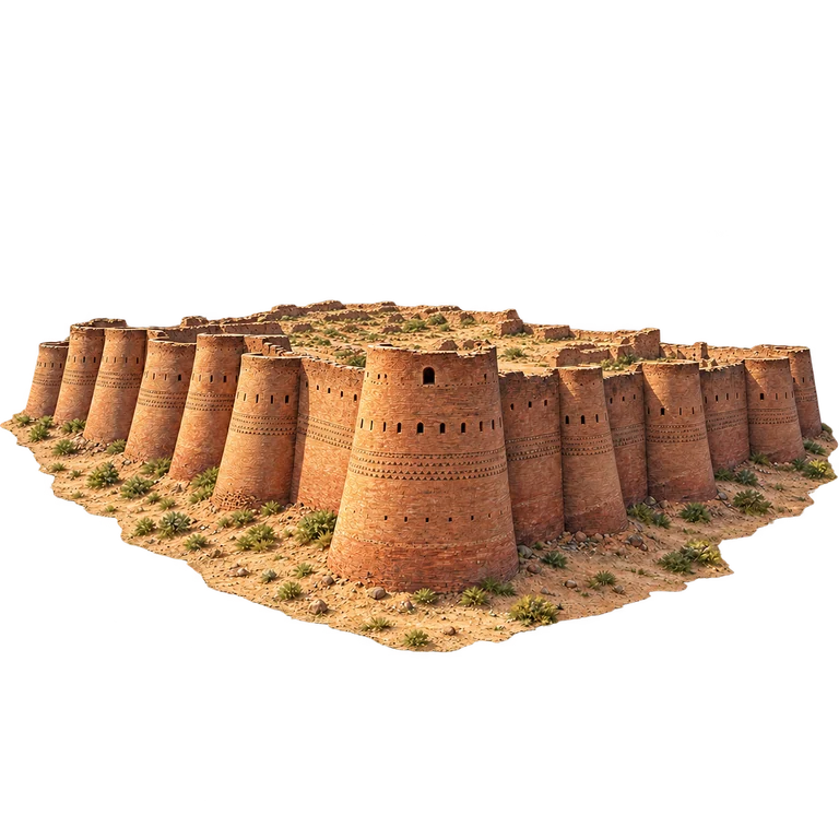Illustration of Derawar Fort