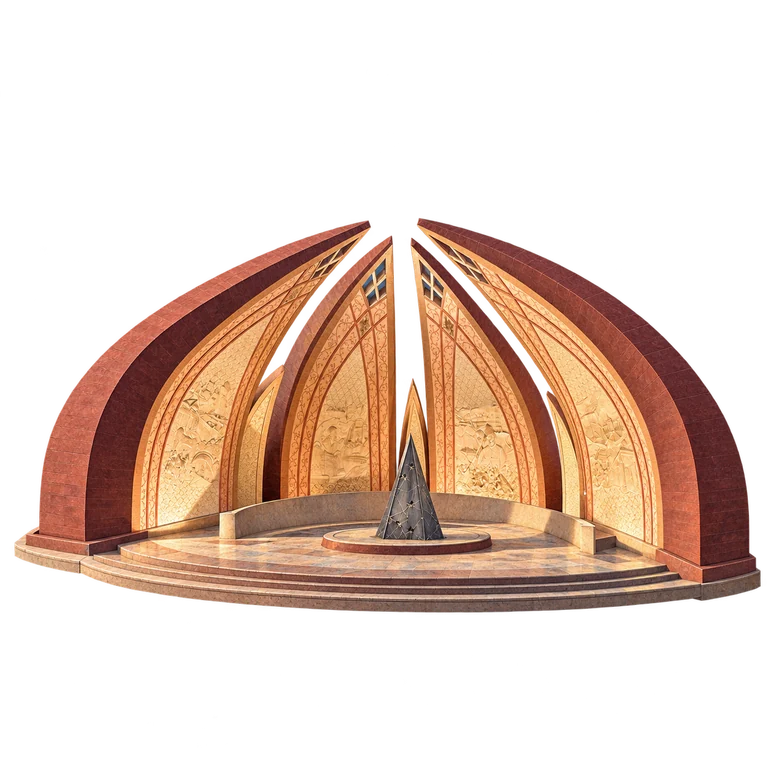 Illustration of Pakistan Monument