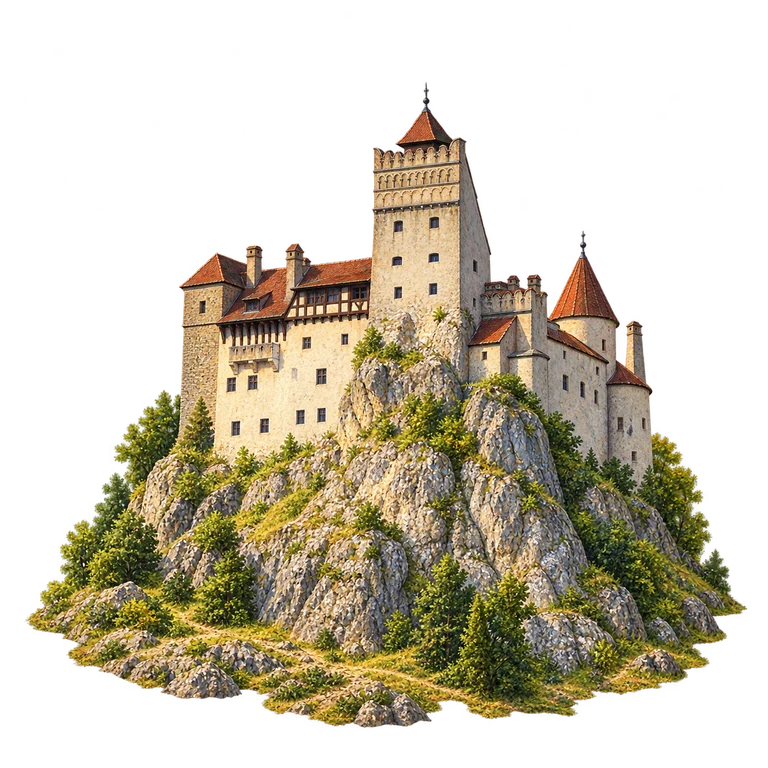 Illustration of Bran Castle