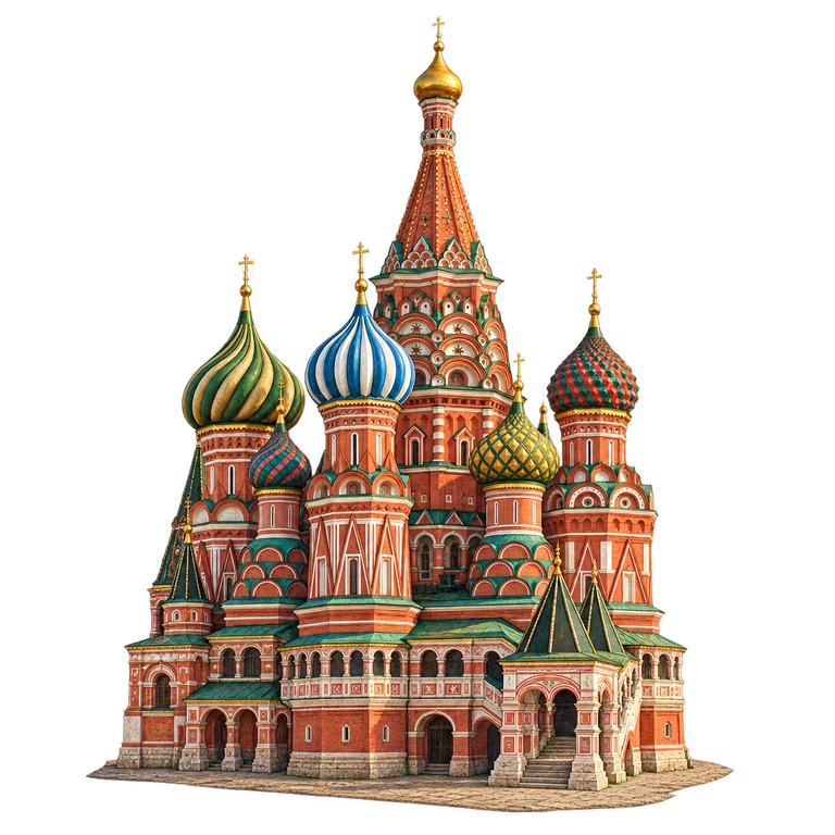 Illustration of Saint Basil’s Cathedral
