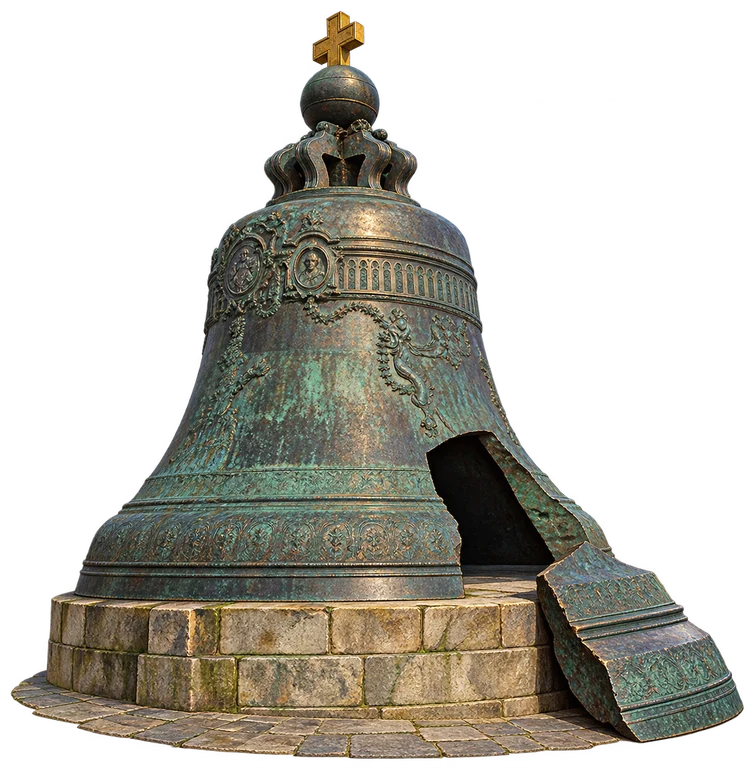 Illustration of Tsar Bell, Moscow