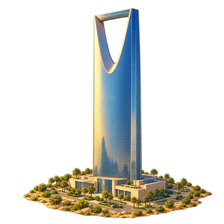 Illustration of Kingdom Centre