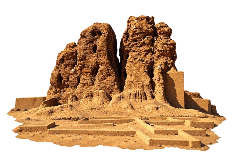 Illustration of Western Deffufa, Kerma