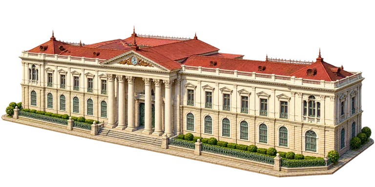Illustration of National Palace, San Salvador