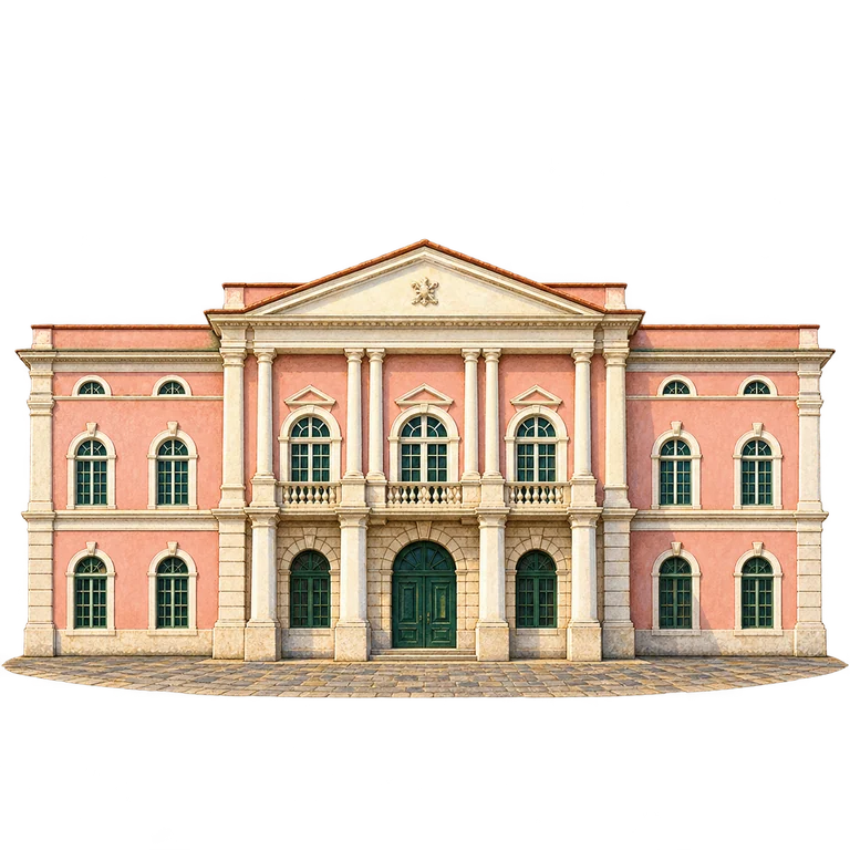 Illustration of São Tomé’s Presidential Palace