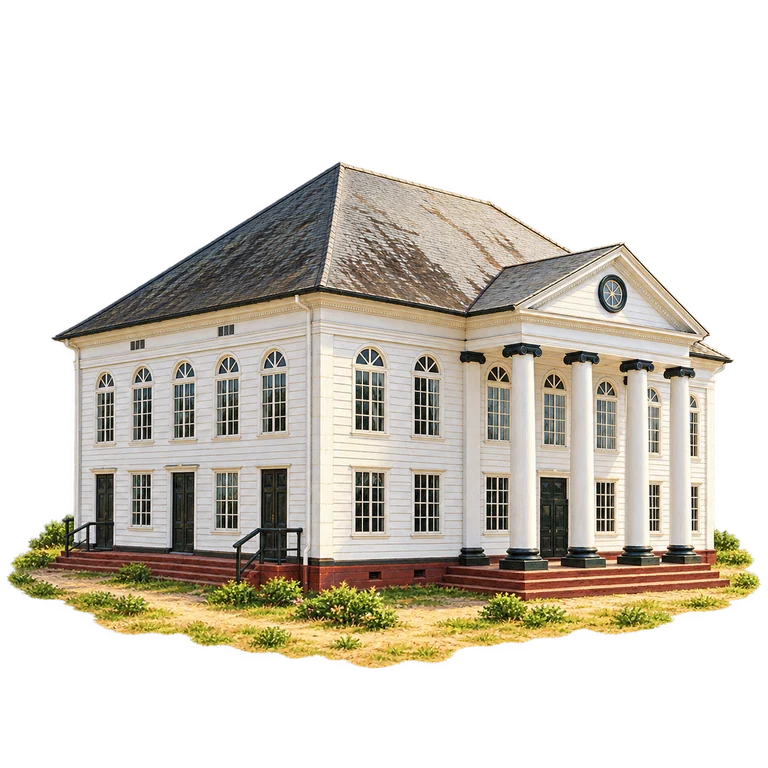 Illustration of Neveh Shalom Synagogue
